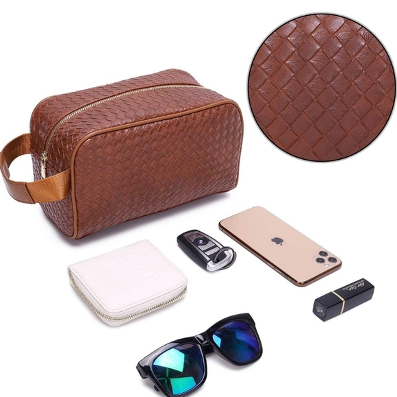 Woven makeup/toiletrie bag - Picture 2 of 5